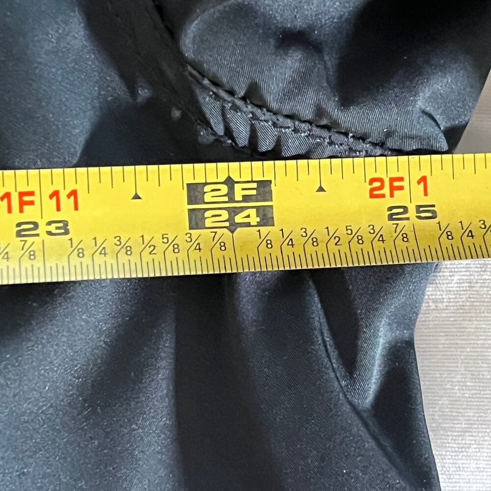 Gap Hooded Rain Coat Trenchcoat  Utilitycore Women Navy Blue Large - Picture 7 of 8